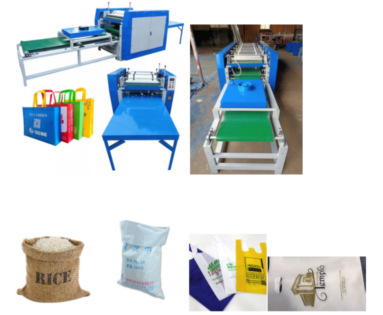 Flexo Plastic Bag Printing Machine | Woven & Jute Bag Printer