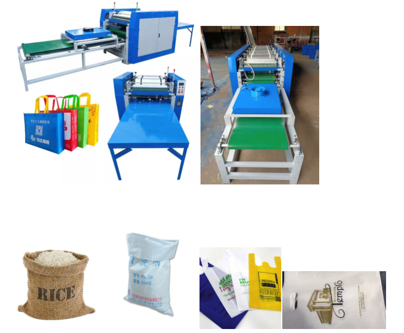 Flexo Plastic Bag Printing Machine | Woven & Jute Bag Printer